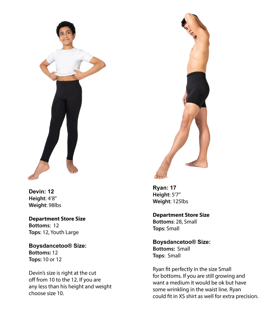 Precision Fit White Convertible Ballet Tights - MENS - FINAL SALE