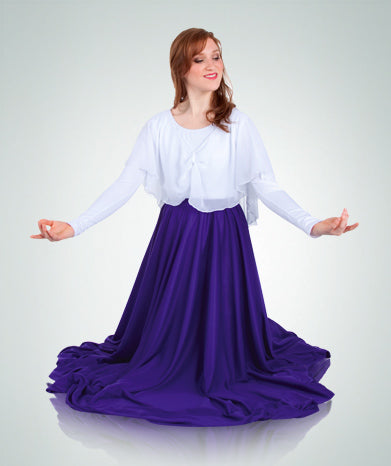 Long Praise Dance Skirt - WOMENS