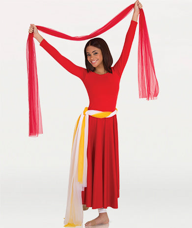 Praise Dance Chiffon Sash