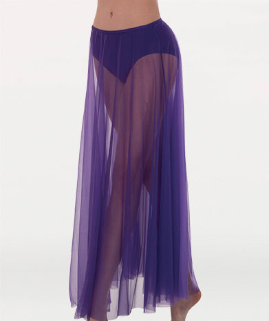 Long Full Chiffon Skirt