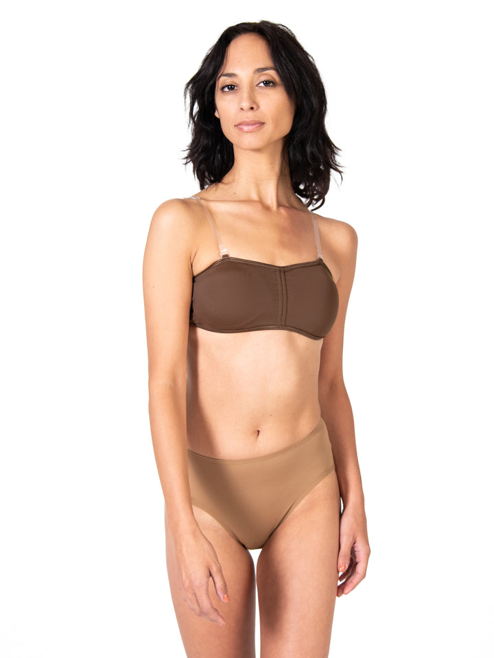 UnderWraps Cinched Padded Bandeau Bra - WOMENS