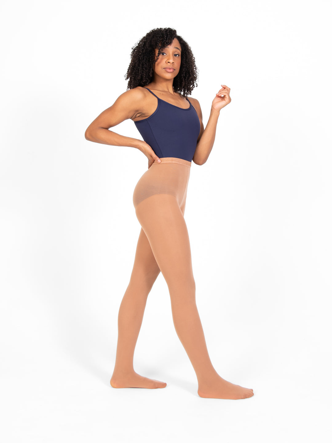 TotalSTRETCH Seamless Footed Tights