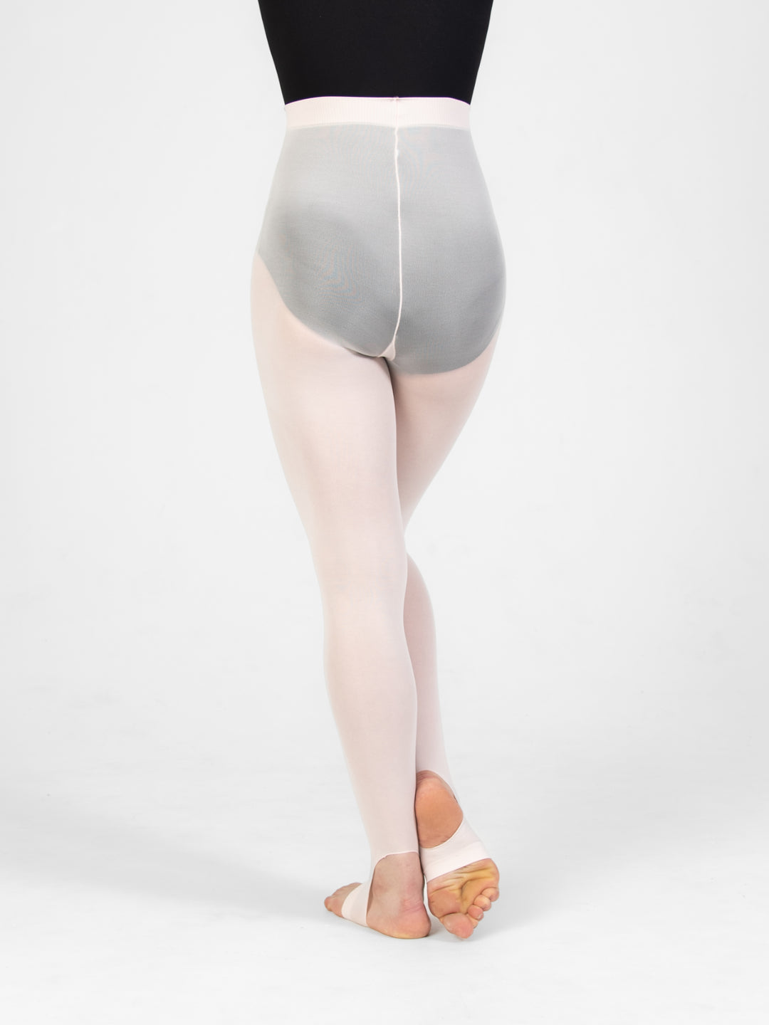 TotalSTRETCH Seamless Knit Waist Stirrup Tights