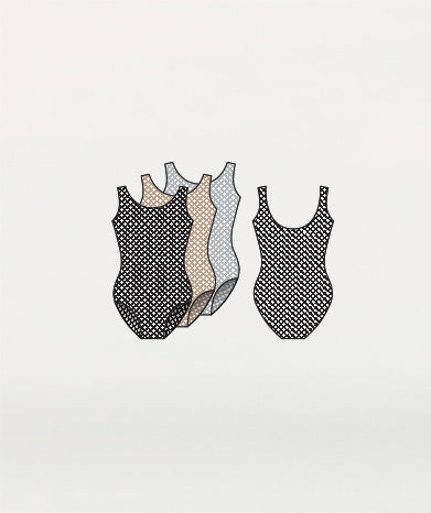 Power Mesh Tank Bodysuit - GIRLS